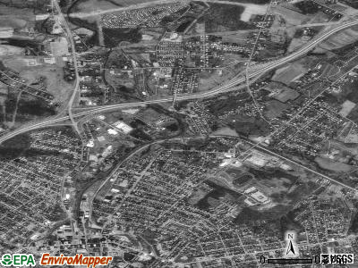 Oliver satellite photo by USGS