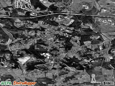 Salem satellite photo by USGS