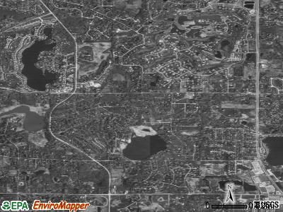 North Barrington satellite photo by USGS