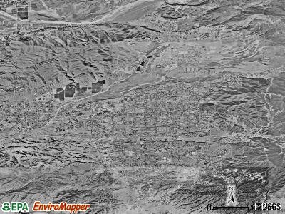 Yucaipa satellite photo by USGS