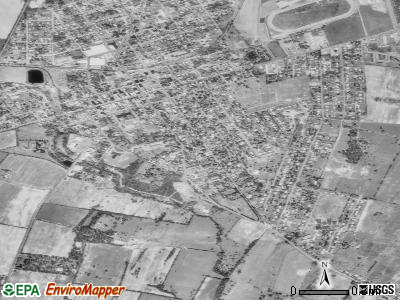 Charles Town satellite photo by USGS