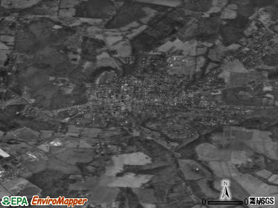 West Union satellite photo by USGS