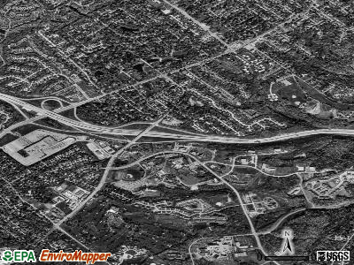 Crestview Hills satellite photo by USGS