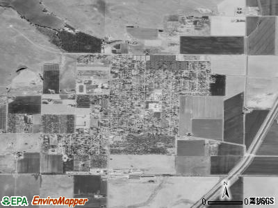 Sutter satellite photo by USGS