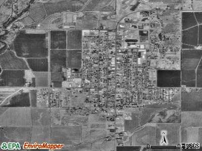 Yerington satellite photo by USGS