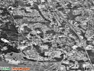 Springdale satellite photo by USGS