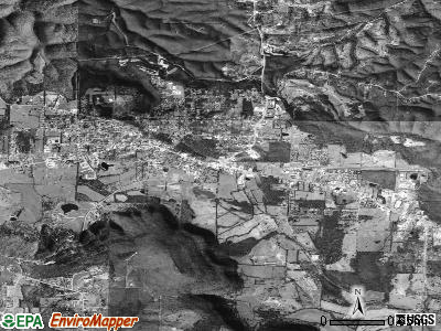 Mountain View satellite photo by USGS