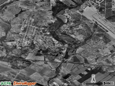 Riverside satellite photo by USGS