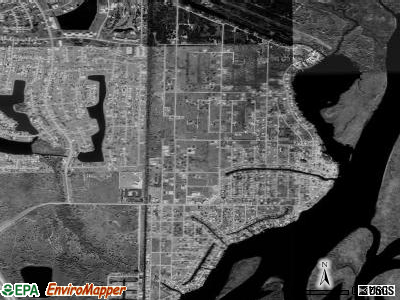 Harbour Heights satellite photo by USGS