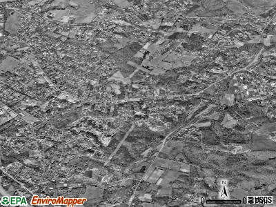 Pine Crest satellite photo by USGS