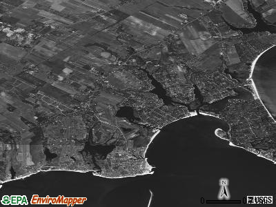 Cutchogue satellite photo by USGS