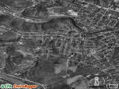 Belmont satellite photo by USGS