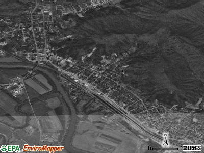 La Grange satellite photo by USGS