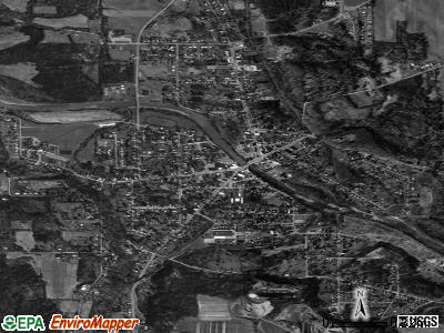 Gowanda satellite photo by USGS