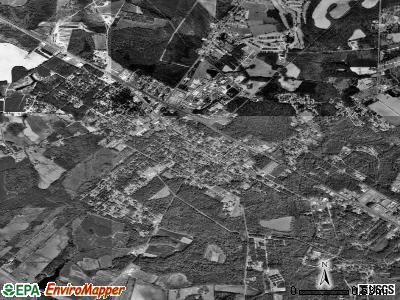 Hampton satellite photo by USGS