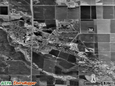 Minden satellite photo by USGS