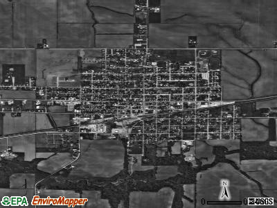 Wilton satellite photo by USGS