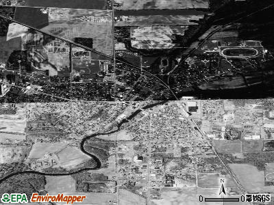 Vassar satellite photo by USGS
