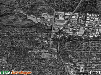 Woodlawn satellite photo by USGS