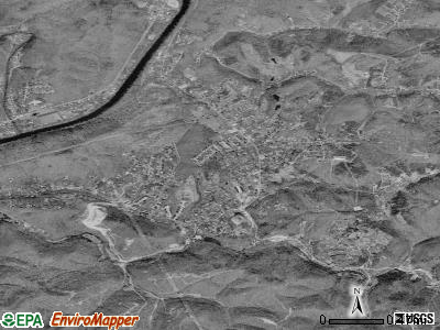 Pinch satellite photo by USGS