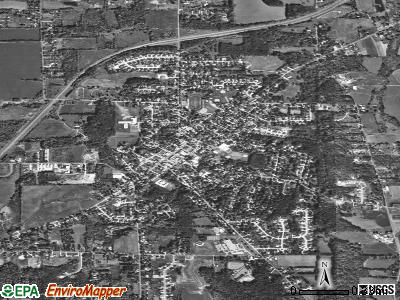 Doylestown satellite photo by USGS