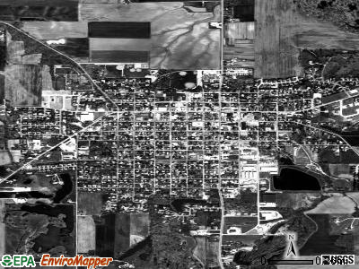 Millstadt satellite photo by USGS