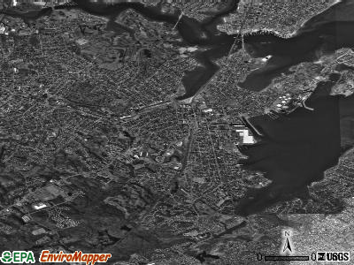 Salem satellite photo by USGS