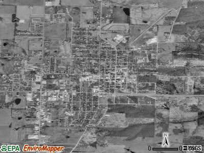 Buffalo satellite photo by USGS