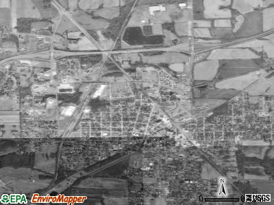 Fulton satellite photo by USGS