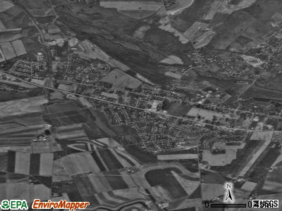 Fayetteville satellite photo by USGS