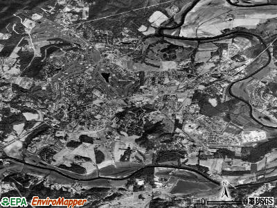 Etowah satellite photo by USGS