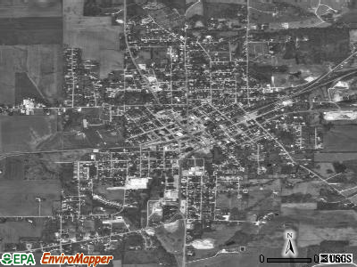 Loogootee satellite photo by USGS