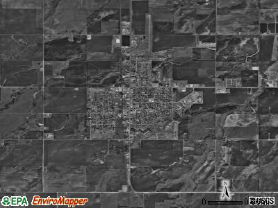 Fairview satellite photo by USGS