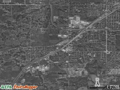 Oakhurst satellite photo by USGS