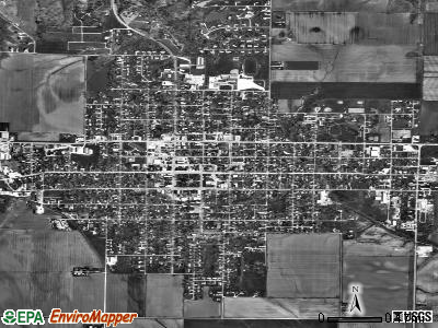 Richgrove satellite photo by USGS