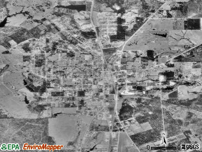 Trinity satellite photo by USGS