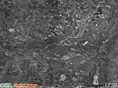 Westfield satellite photo by USGS