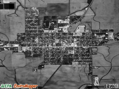 Metamora satellite photo by USGS