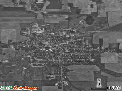 New London satellite photo by USGS