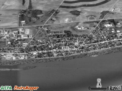 Marietta satellite photo by USGS