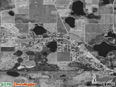 Mascotte satellite photo by USGS