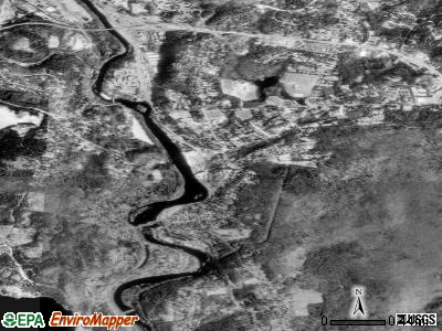 Collinsville satellite photo by USGS