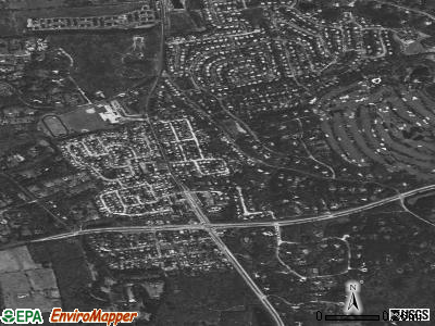 East Norwich satellite photo by USGS