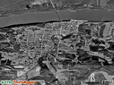 Hermann satellite photo by USGS