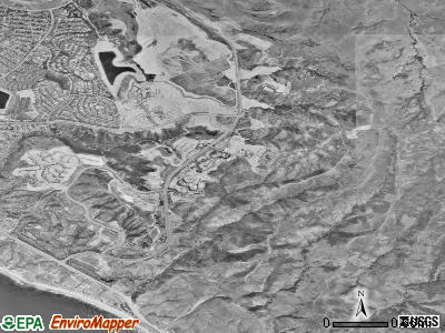 Newport Coast satellite photo by USGS