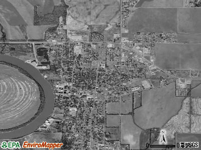 Augusta satellite photo by USGS