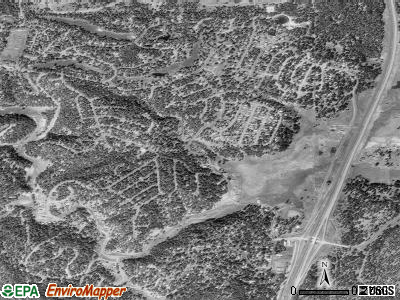 Kachina Village satellite photo by USGS