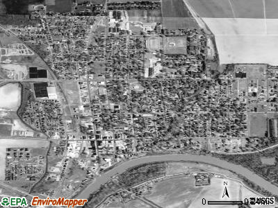 Belzoni satellite photo by USGS