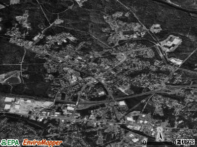 Lowell satellite photo by USGS