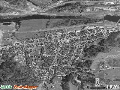 Mohawk satellite photo by USGS